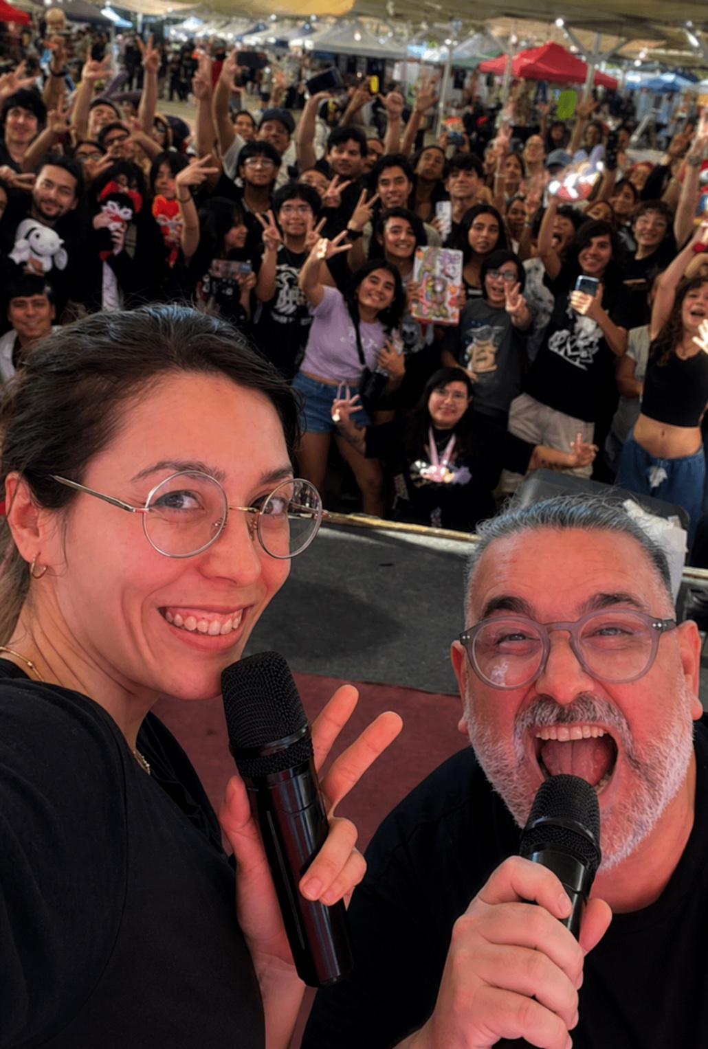Shows y escenario en vivo en RushCon 2026 Chile