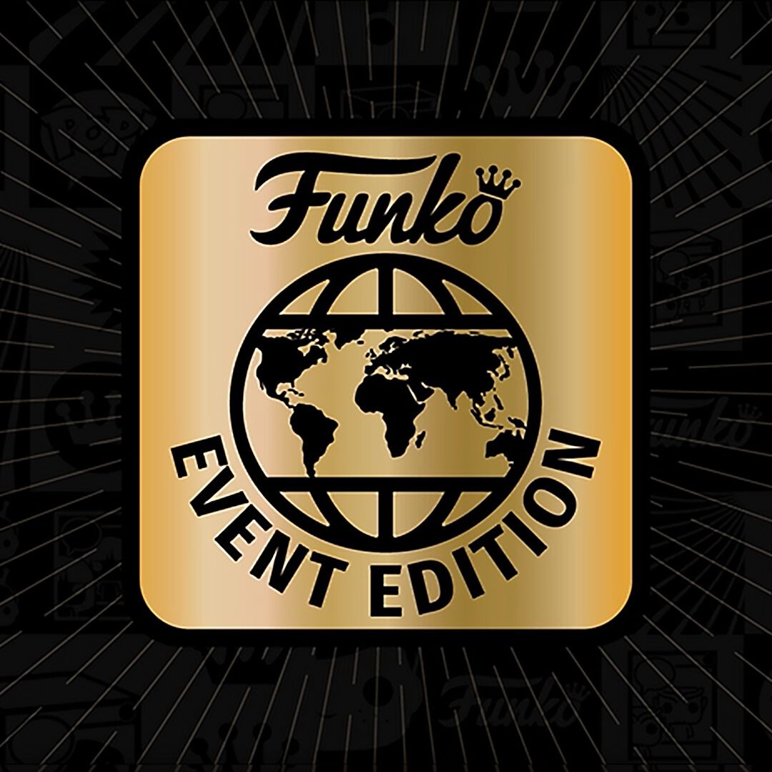 Logo oficial del programa Funko EVENT EDITION de exclusivos que solo se venden en persona