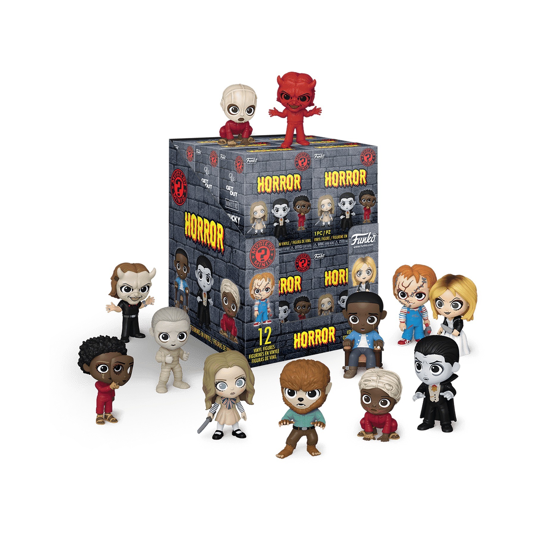 Funko Mystery Minis Horror Chile 2026: M3GAN, Chucky y Universal