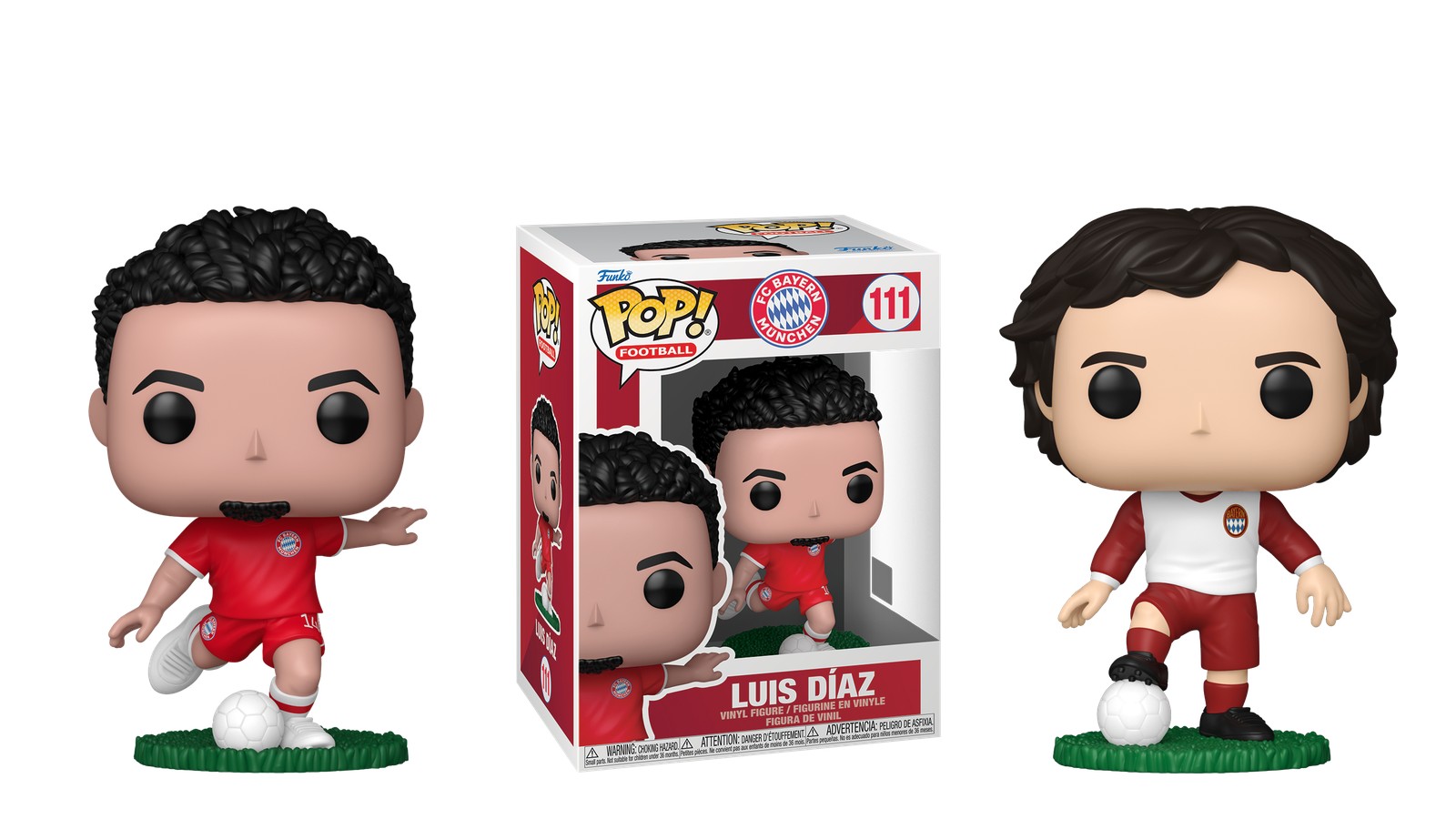 Funko Pop Bayern Múnich: Luis Díaz, Beckenbauer y Lahm en la nueva ola de Pop! Football