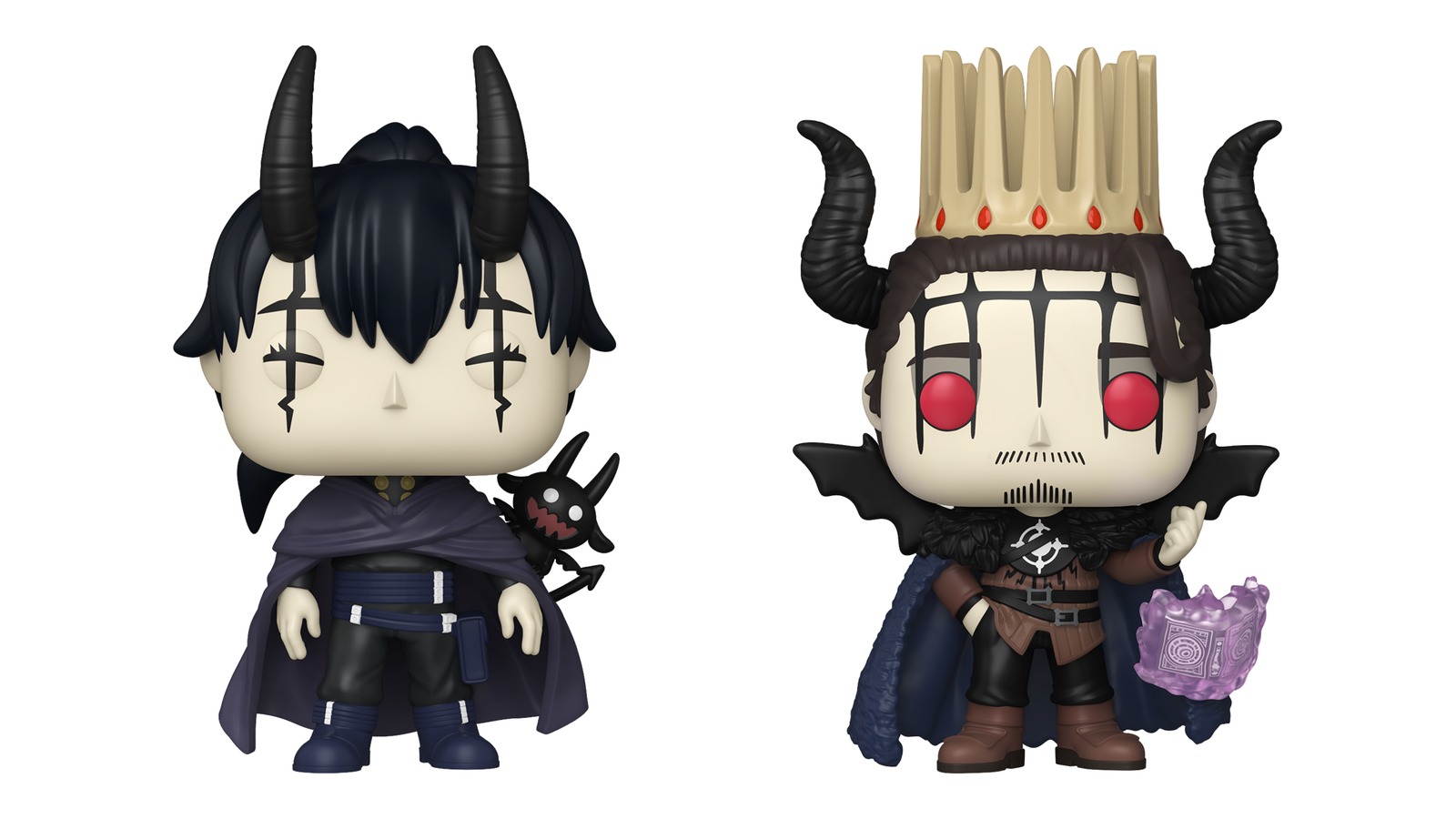 Funko Pop Black Clover Nacht 2619 y Dante Devil Form 2618