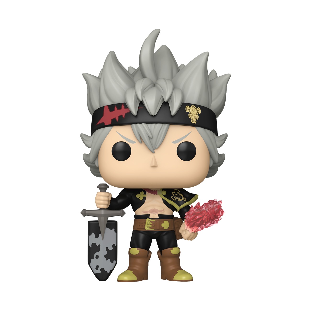 Funko Pop Black Clover Asta with Devil Arm 2616 con espada grimorio