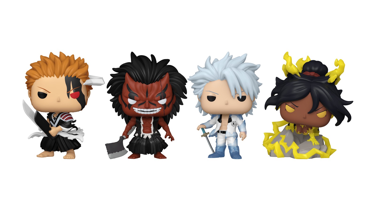 Imagen destacada de Funko Pop Bleach Thousand-Year Blood War ola 2: Ichigo, Kenpachi, Hitsugaya y Yoruichi (Chile 2026)