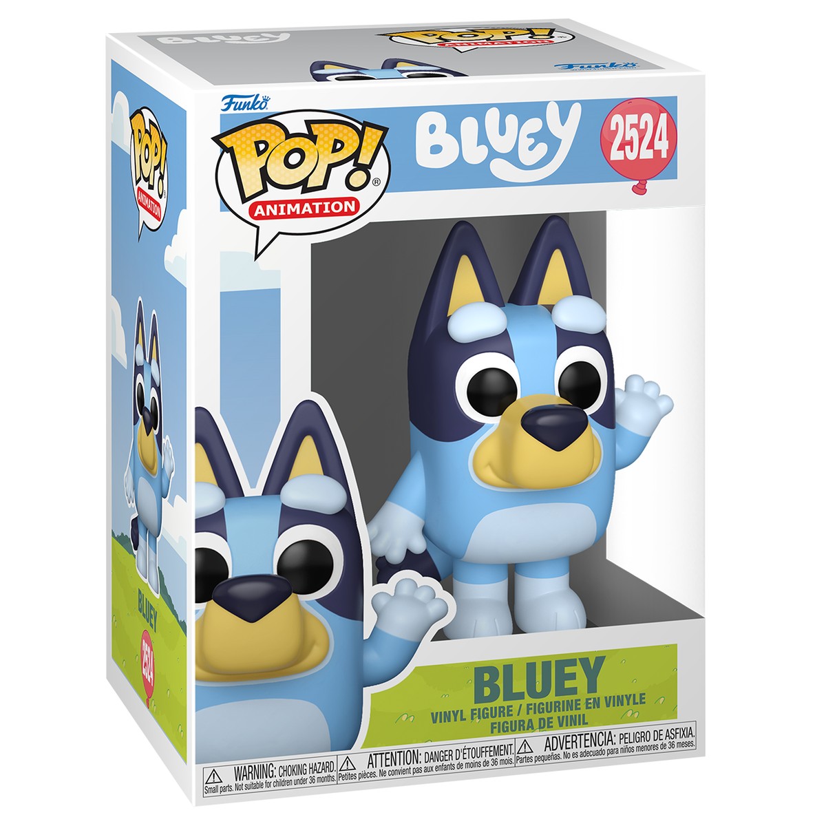 Funko Pop Bluey 2524 Pop Animation en caja