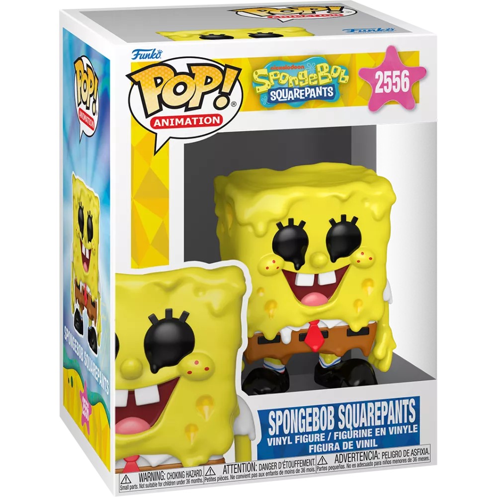 Funko Pop Bob Esponja Melting Chile 2026: lineup completo #2556–2559
