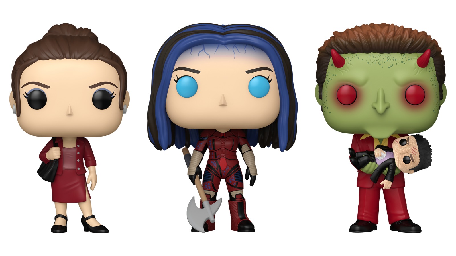 Imagen destacada de Funko Pop Buffy y Angel en Chile: Cordelia, Illyria y Lorne debutan en Pop!