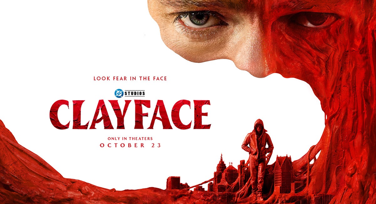 Imagen promocional oficial Clayface movie share art DC Studios