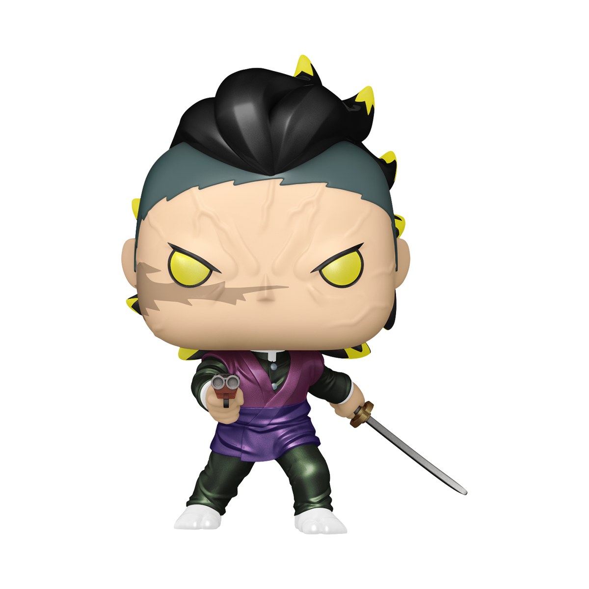 Funko Pop Genya Shinazugawa Demon Form #1851 Demon Slayer fondo blanco