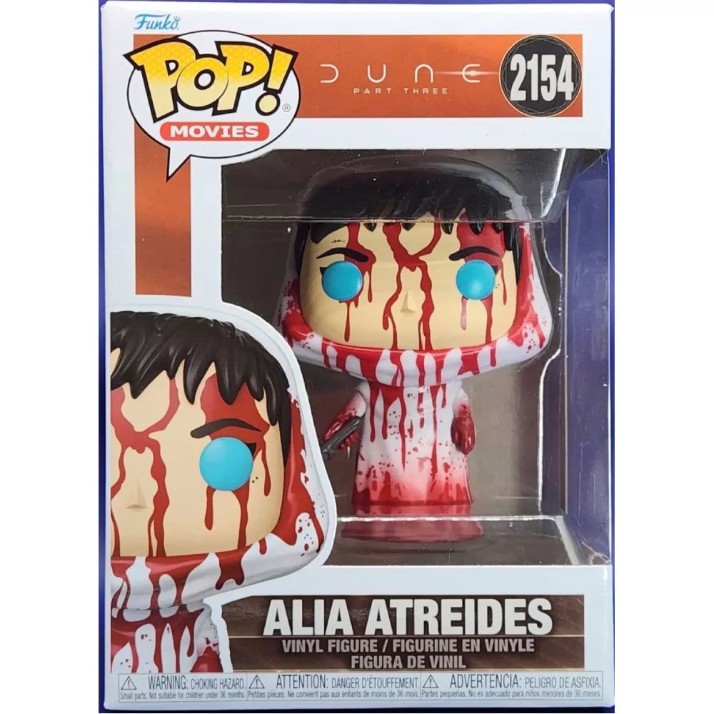 Caja Funko Pop Movies 2154 Alia Atreides Bloody Dune Part Three