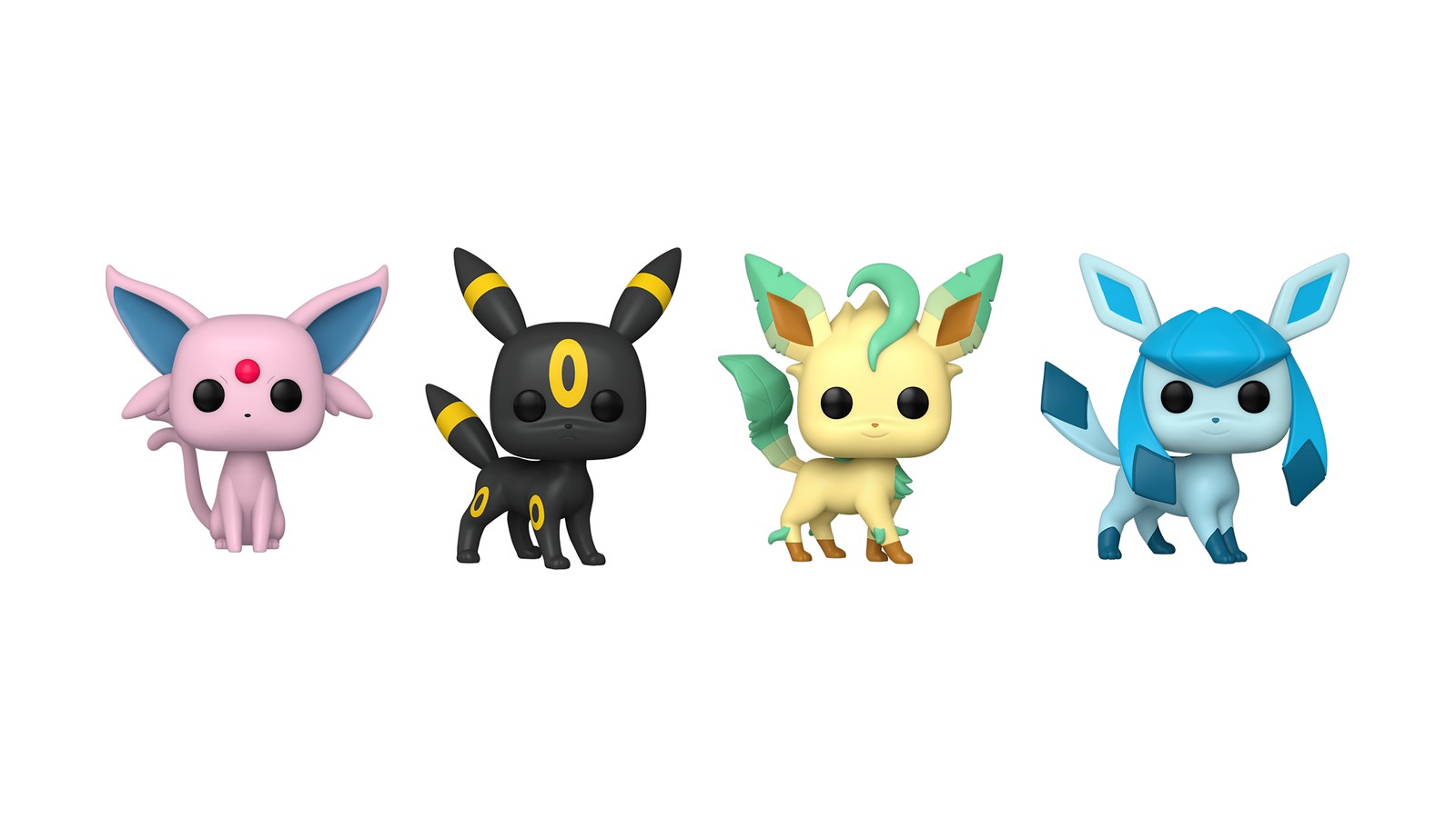 Imagen destacada de Funko Pop Eevee Elemental Evolutions: Espeon, Umbreon, Leafeon y Glaceon en un 4-pack (Chile 2026)