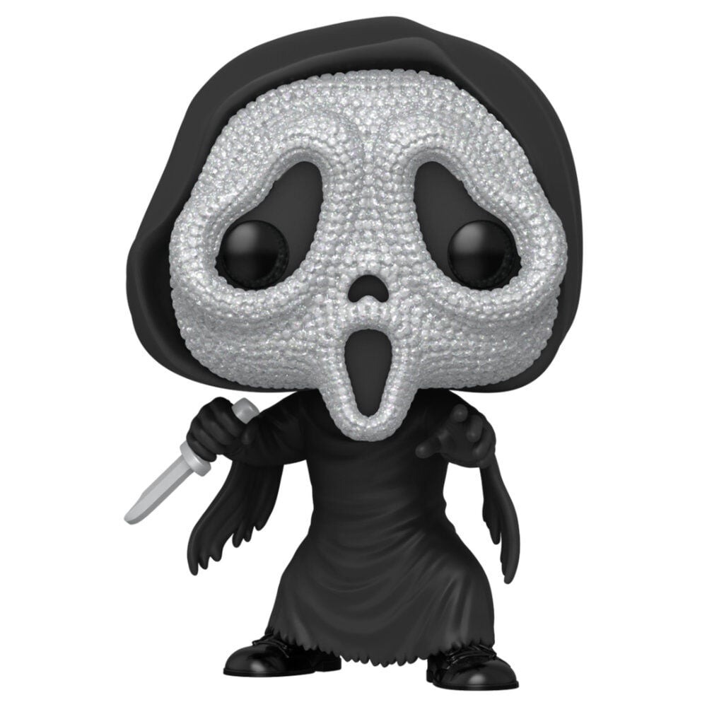 Funko Pop Ghost Face Bling Mask Glitter detalle figura estudio