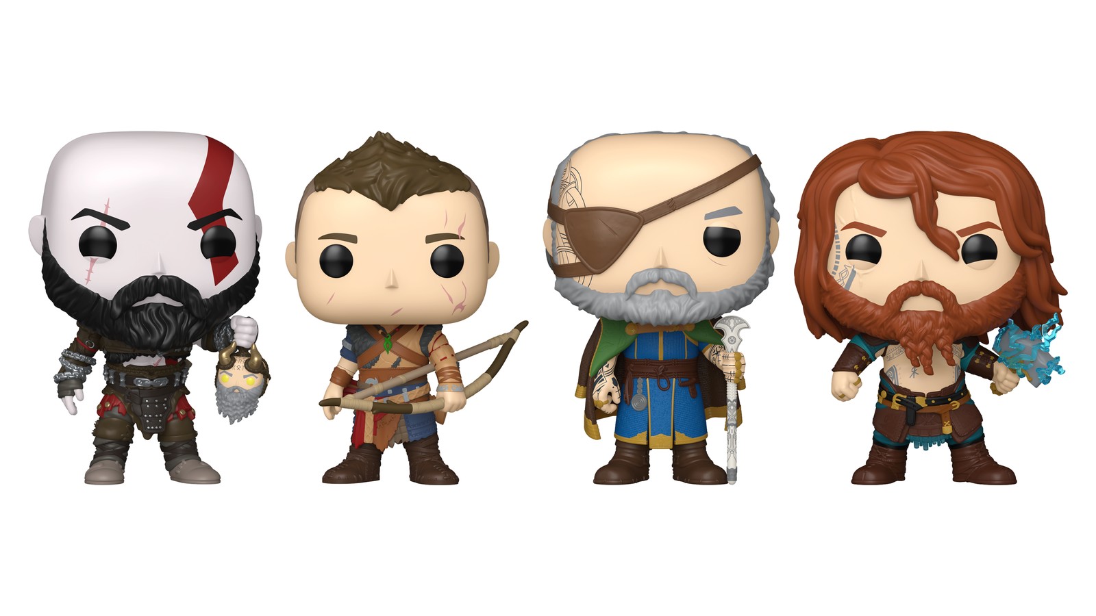 Imagen destacada de Funko Pop God of War Ragnarök Chile 2026: Kratos, Atreus, Odín y Thor exclusivo