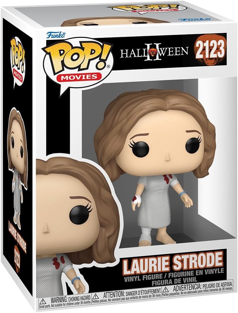 Funko Pop Laurie Strode 2123 Halloween II bata de hospital caja Chile 2026