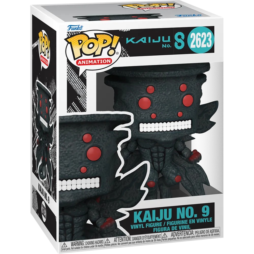 Funko Pop Kaiju No. 9 Winged #2623 en caja, ola Kaiju No. 8 2026