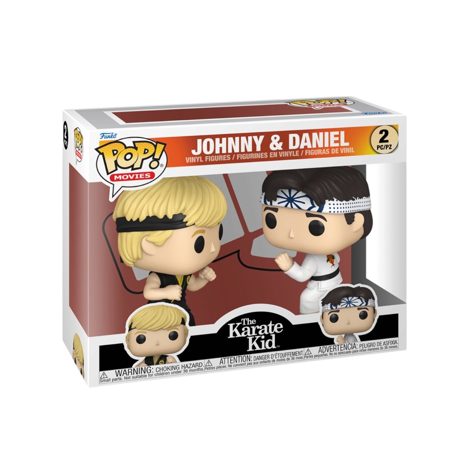 Funko Pop 2-pack Johnny y Daniel The Karate Kid All-Valley