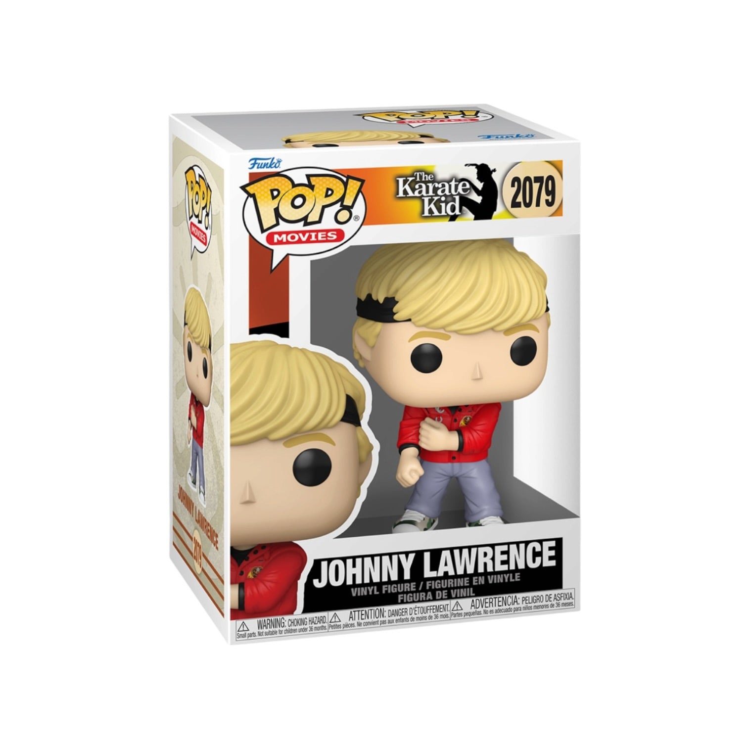 Funko Pop Johnny Lawrence #2079 The Karate Kid caja oficial