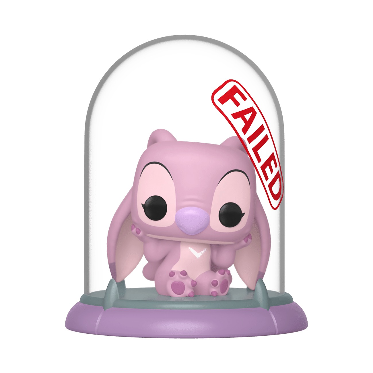 Funko Pop Lilo Stitch Angel #1830 Experiments Deluxe cápsula fondo blanco