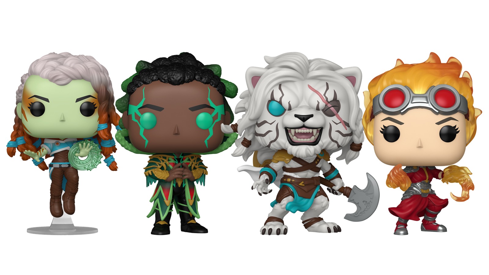 Imagen destacada de Funko Pop Magic: The Gathering Chile 2026: Chandra, Ajani, Tam y Dellian Fel