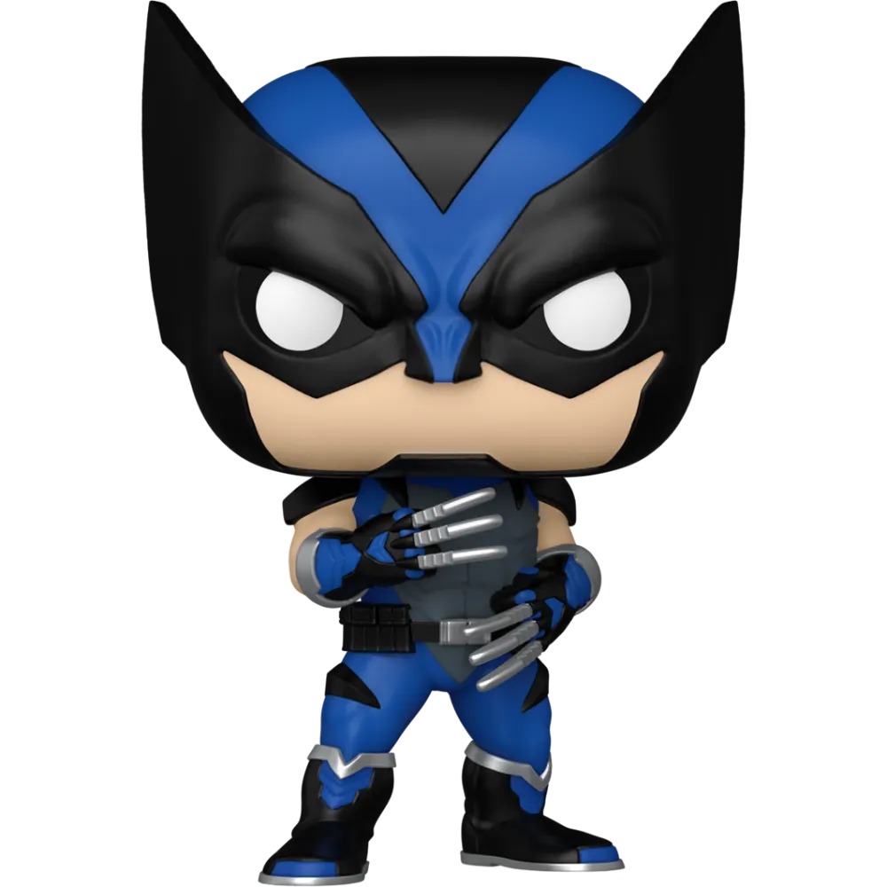 Funko Pop Wolverine Night Hunt Suit Marvel's Wolverine arte oficial sobre fondo blanco