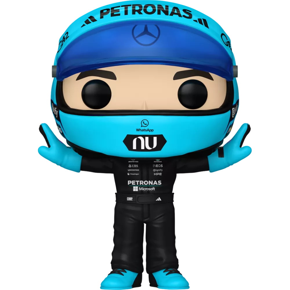 Funko Pop Racing Kimi Antonelli 16 casco Petronas 2026