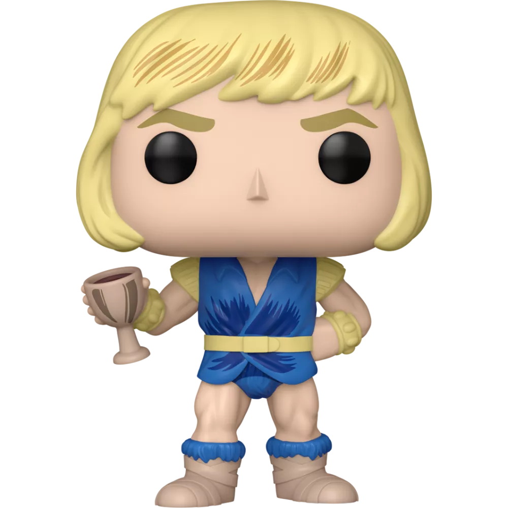 Caja Funko Pop Prince Adam Vintage #62 Masters of the Universe Comics