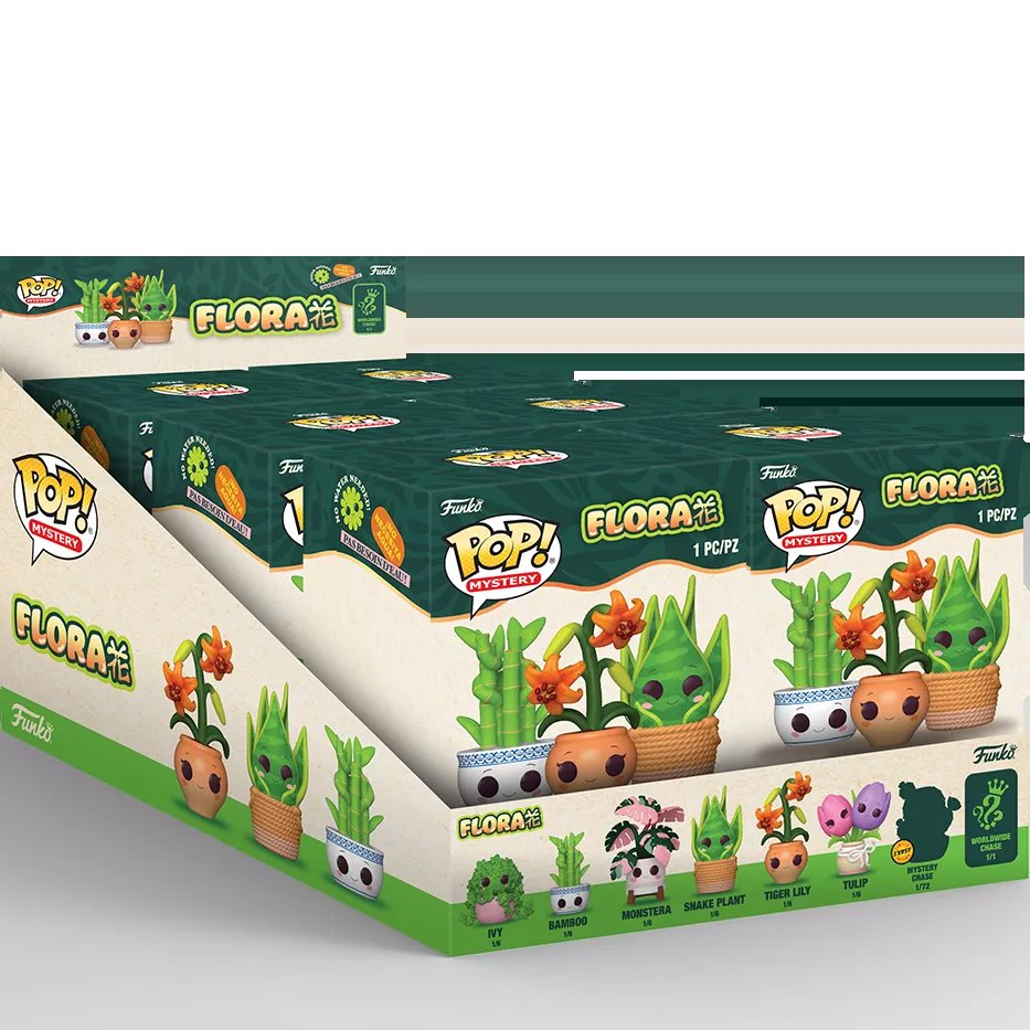 Caja multipack Funko Pop Mystery Flora 6 pack blind boxes