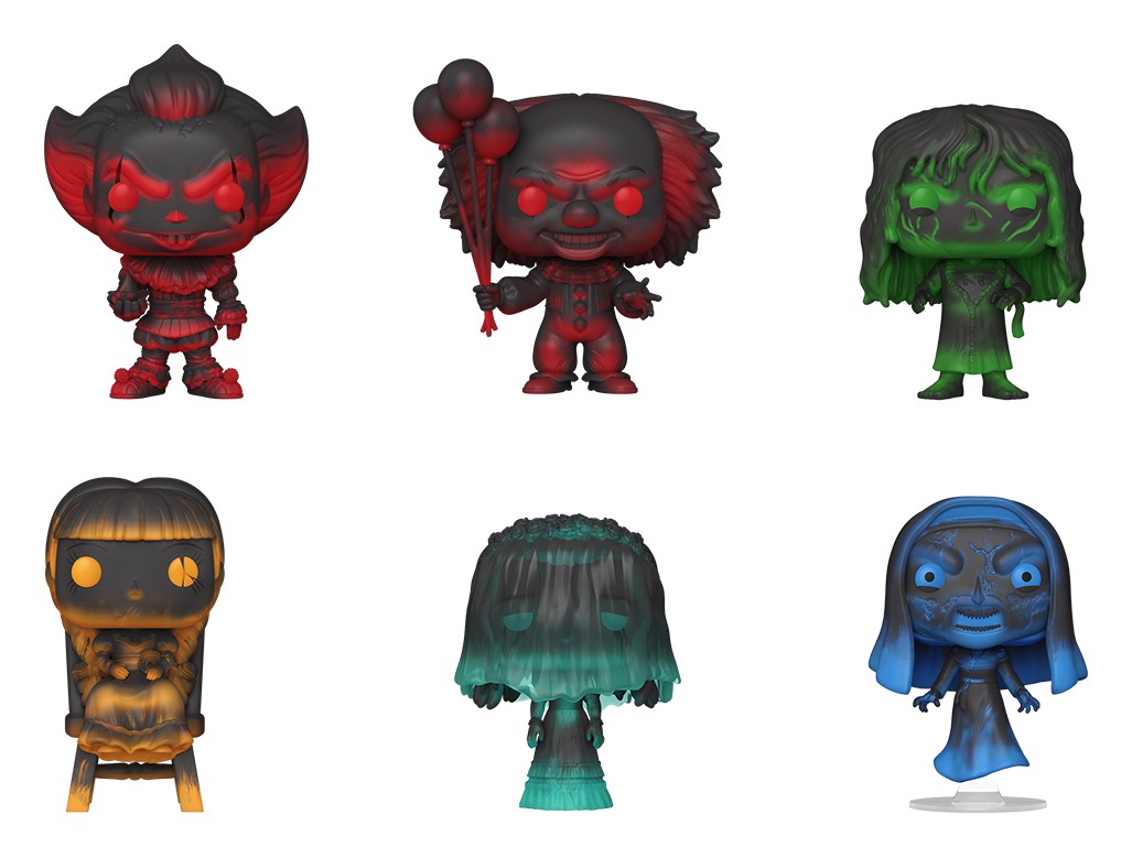 Lineup Funko Pop Mystery Horror Warner Bros: dos Pennywise, Regan, Annabelle, La Llorona y La Monja