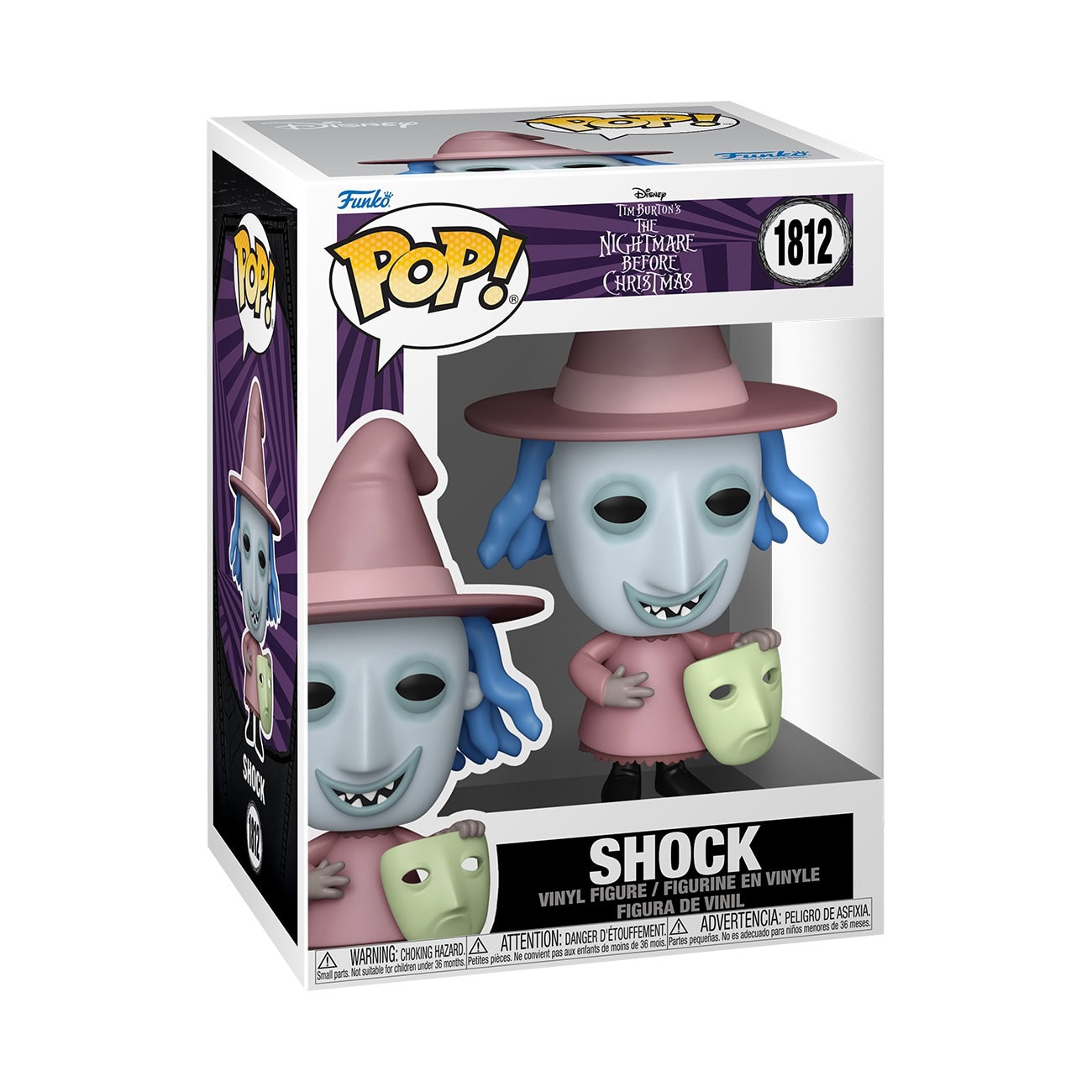 Funko Pop Shock #1812 Nightmare Before Christmas en caja Pop Disney