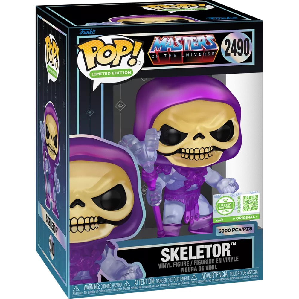 Imagen destacada de Funko Pop Skeletor Translucent Chile 2026: ULTRA LE #2490 de 5.000