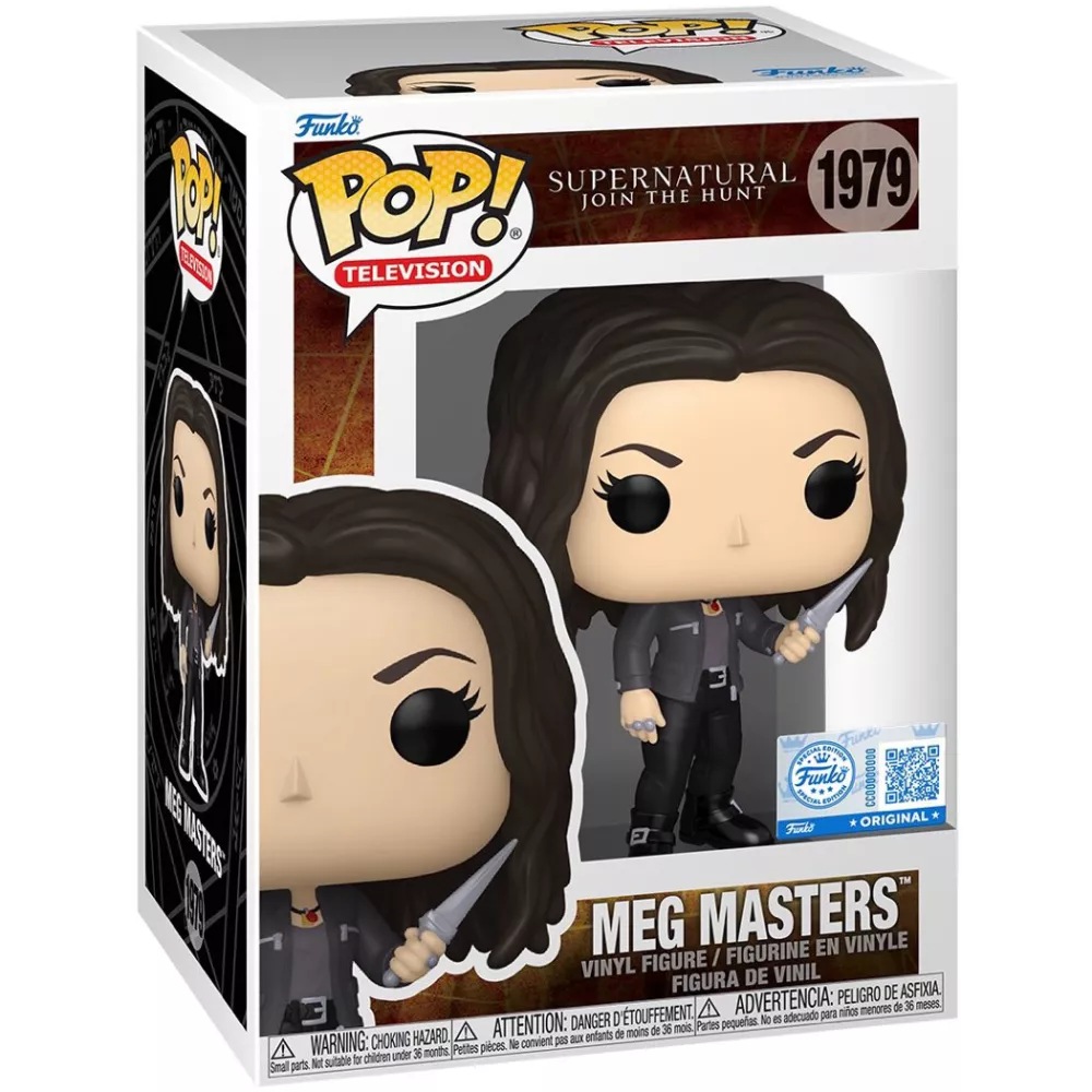 Funko Pop Meg Masters 1979 Supernatural Join the Hunt caja Special Edition