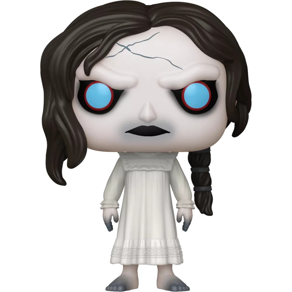 Funko Pop Nellie #2151 fuera de caja con vestido blanco sobre fondo blanco