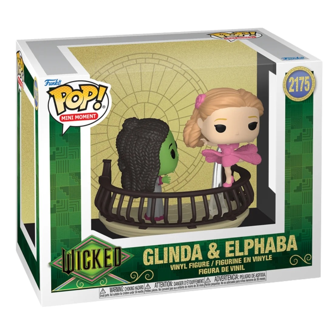 Funko Pop Mini Moment Glinda y Elphaba #2175 Wicked en caja