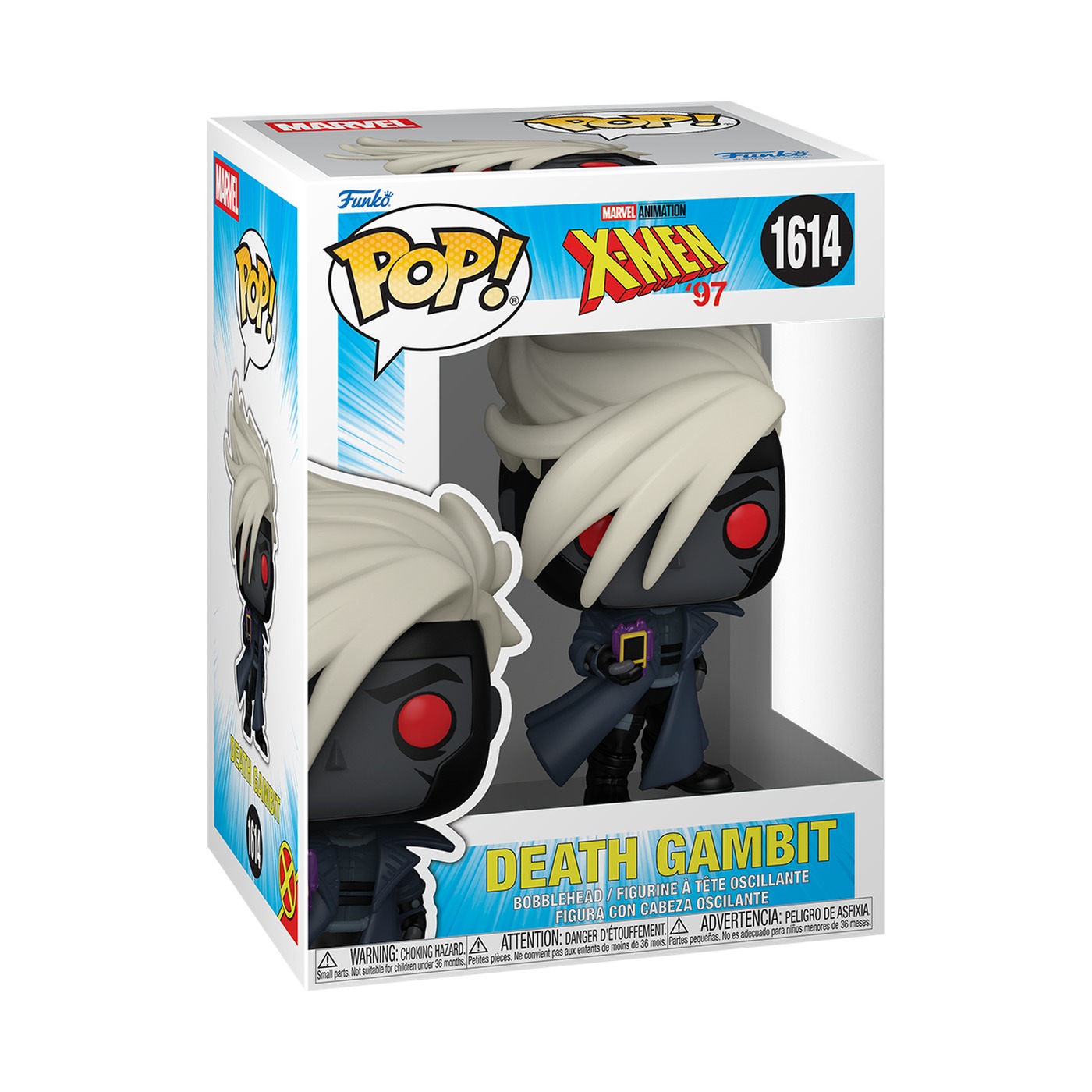 Caja Funko Pop Death Gambit X-Men 97 1614 arte oficial estudio