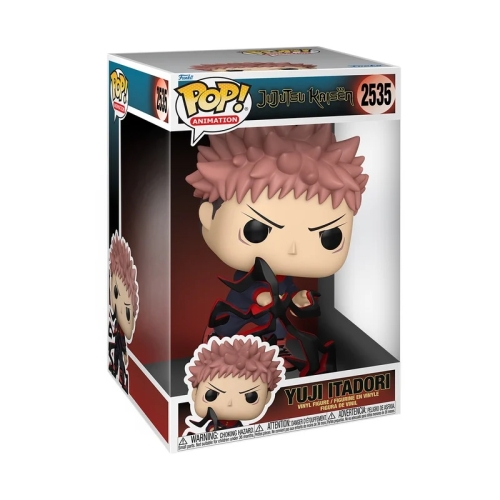 Funko Pop Yuji Itadori Jumbo 2535 caja angulo Jujutsu Kaisen