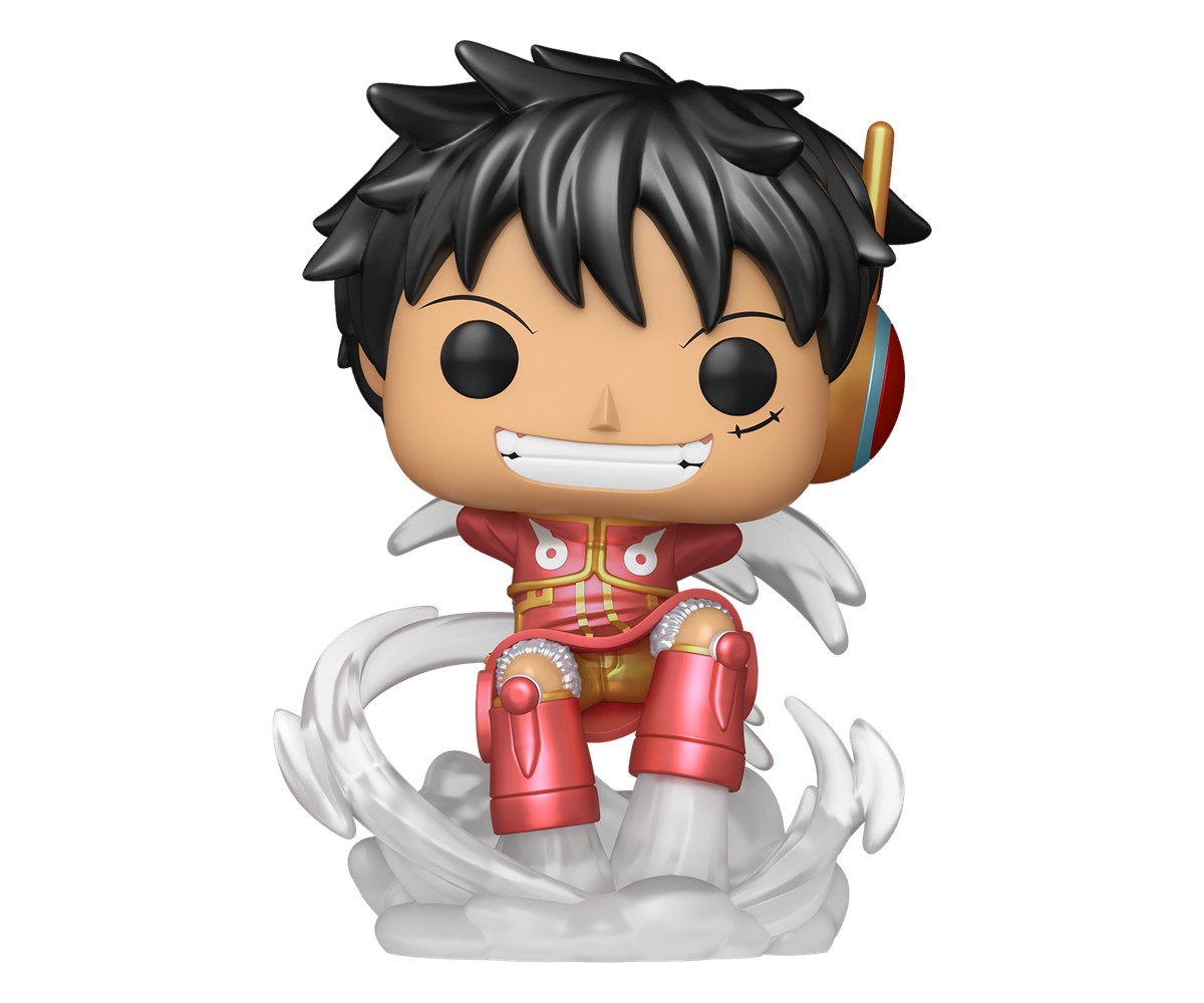 Funko Pop Plus Monkey D. Luffy Egghead Arc Metallic de One Piece