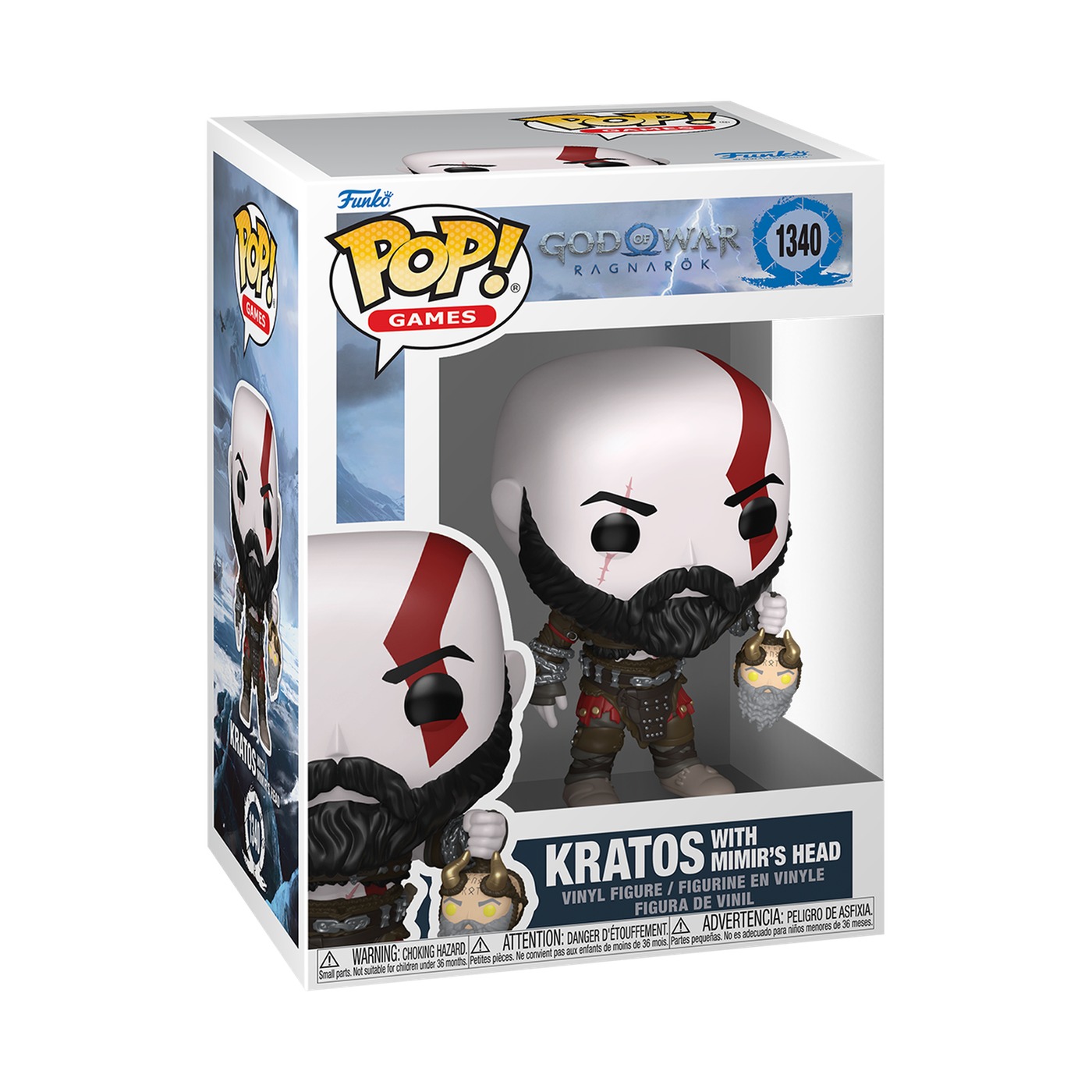 Imagen destacada de Review Funko Pop Kratos with Mímir #1340: ¿vale la pena?