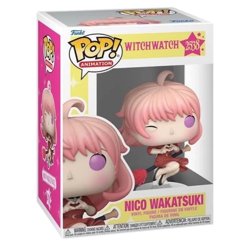 Funko Pop Nico Wakatsuki 2538 Witch Watch en caja ventana