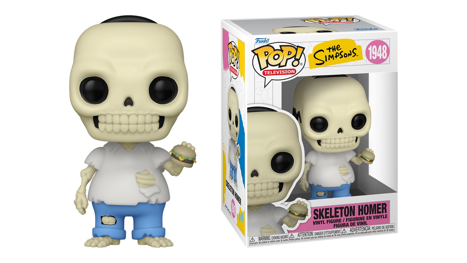 Review Funko Pop Skeleton Homer #1948 (Los Simpson, Casita del Horror)